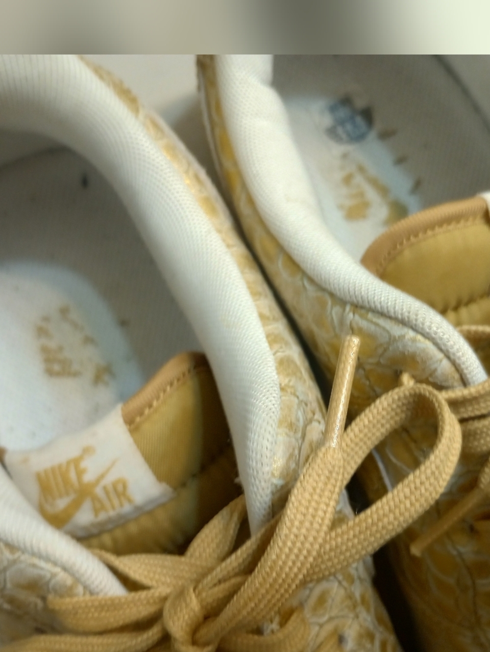 Nike Air Force 1 Low 07 Golden Scales Men's Sneakers - Picture 6 of 13